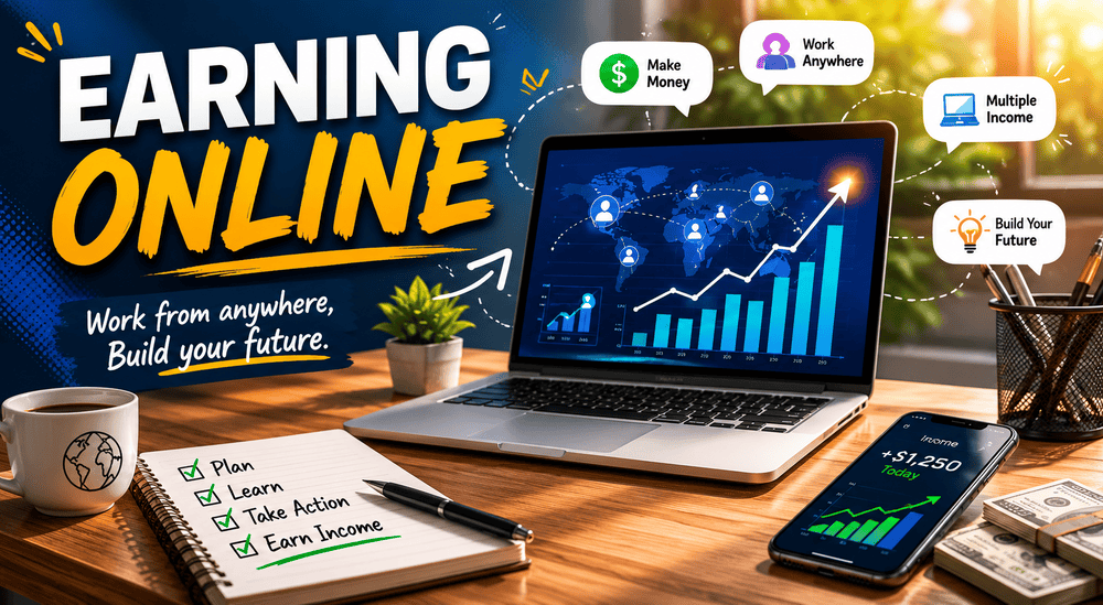 Earning Online: Practical Ways to Build Income on the Internet